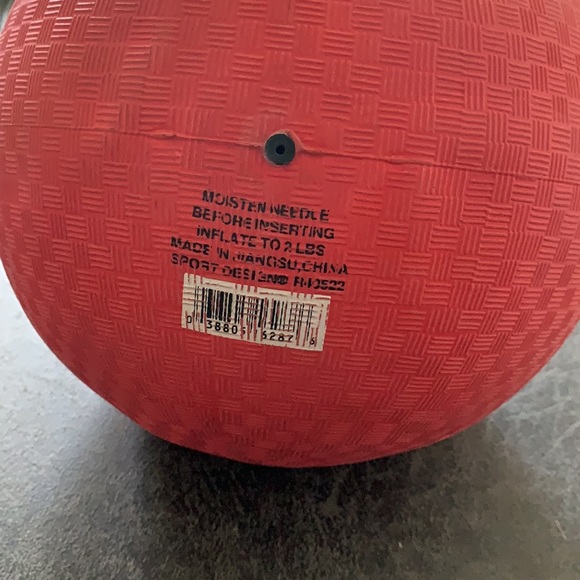 8.5 Inch Red Playground Ball - Picture 3 of 3